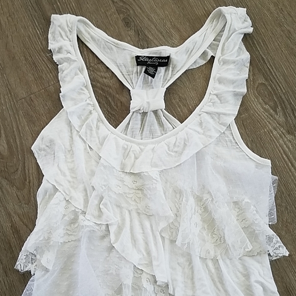 🍒 5/$10 Ruffle Layered Tank Top - Picture 2 of 4